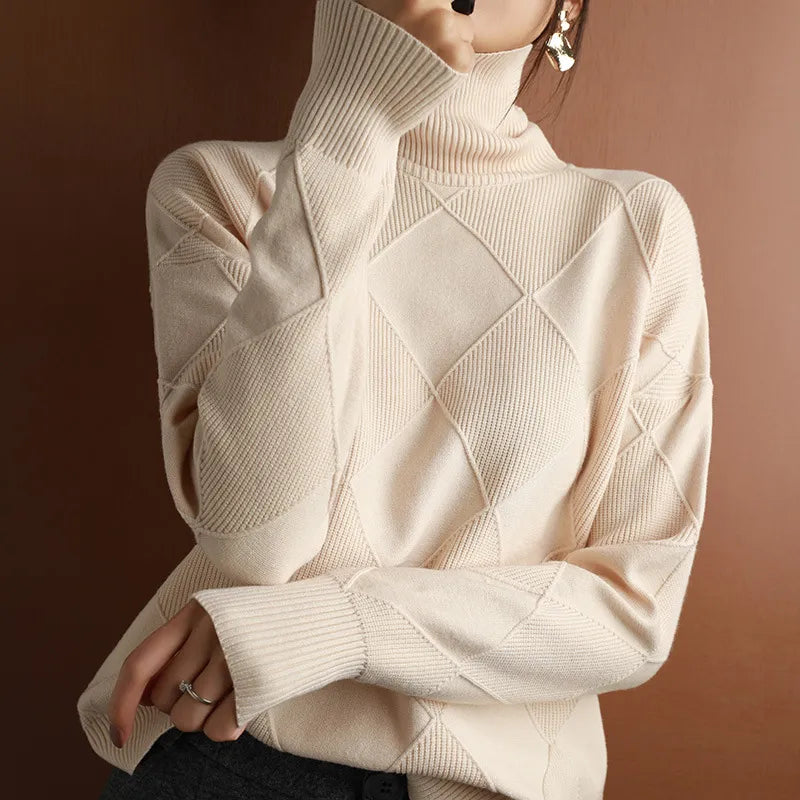 Elena - Comfortable Soft Turtleneck Sweater