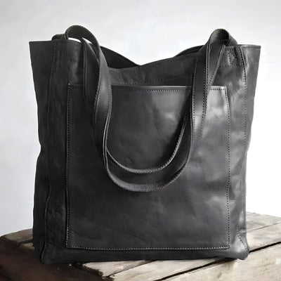 Aria - Handmade Vegan Leather Tote Bag